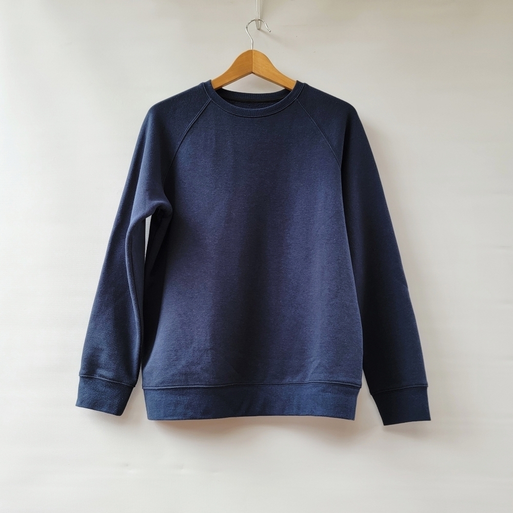 Fresh Clean Threads Men's Size Medium FTC Dark Navy Crewneck Sweatshirt Elevated